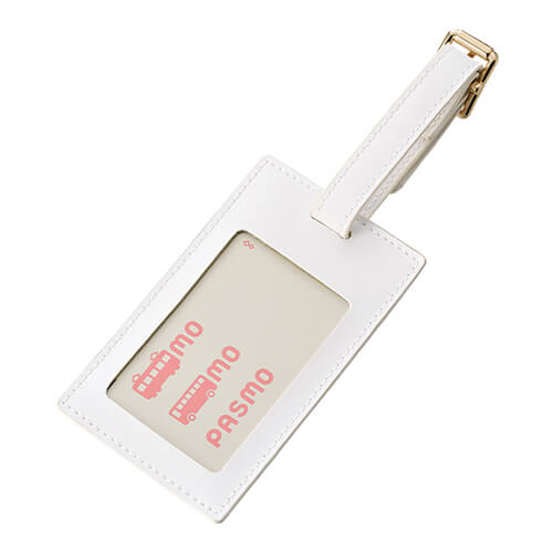 全面印刷できる合皮ラゲッジタグ