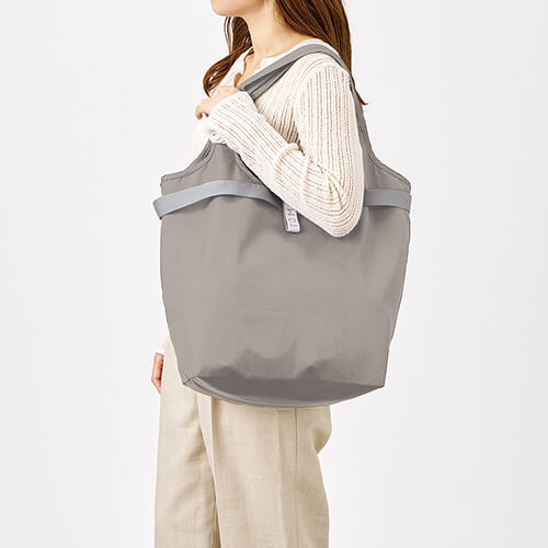 クルリト　セルフレジで使いやすいコンパクトクーラーマルシェバッグ