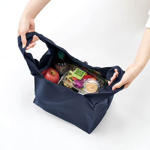 クルリト　セルフレジで使いやすいスクエアデリバッグ