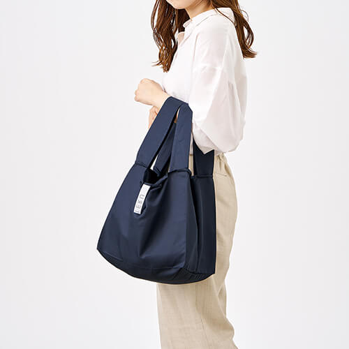 クルリト　セルフレジで使いやすいスクエアデリバッグ